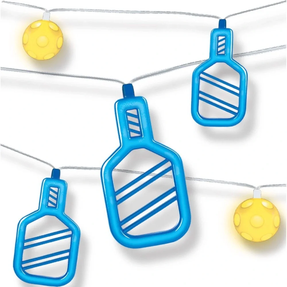 FUN DAY 5 LED Pickleball String Lights
